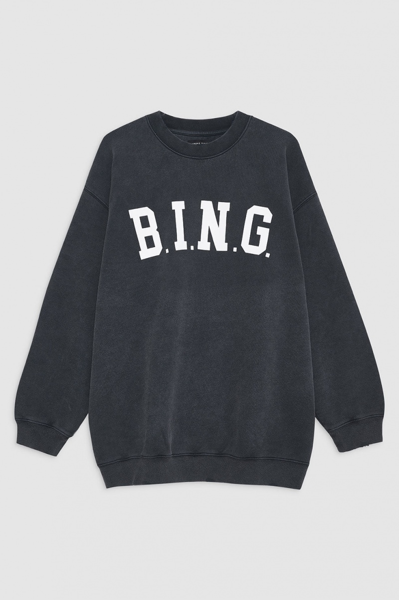 Sweat Anine Bing Tyler Bing Noir Femme | AZX-1258117